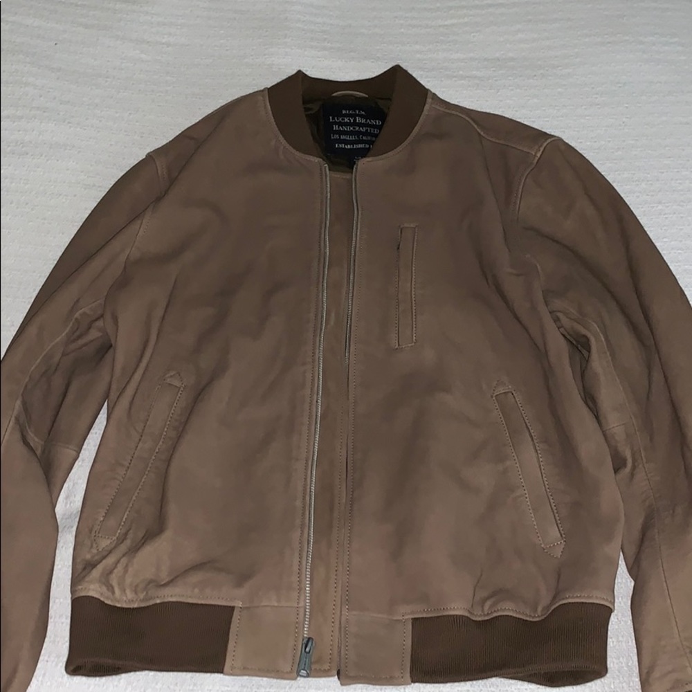 Lucky Brand Suede Jacket